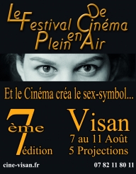 FESTIVAL DE CINEMA EN PLEIN AIR DE VISAN 7ème EDITION