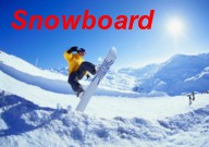Image gnrique illustrant le type Sportives et le sous type Snowboard